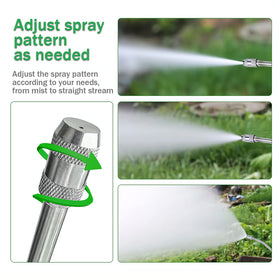 Vanpet brass barbs fit 3/8in and 1/4in hoses for versatile connections.