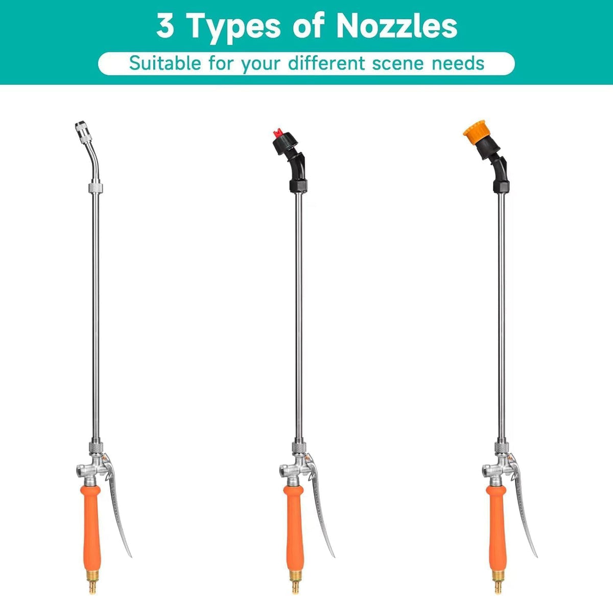 VANPET brass barbs ensure secure hose connections and rust resistance