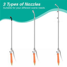 VANPET brass barbs compatible with 1/4 and 3/8 inch hoses for easy fitting