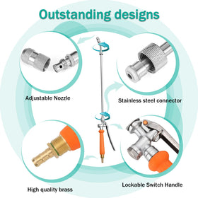 VANPET corrosion-resistant wand designed for outdoor use