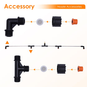 Vanpet leak-proof seal with O-ring joints for drip-free operation