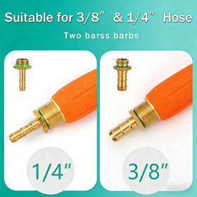 VANPET locking metal handle reduces hand fatigue during extended spraying