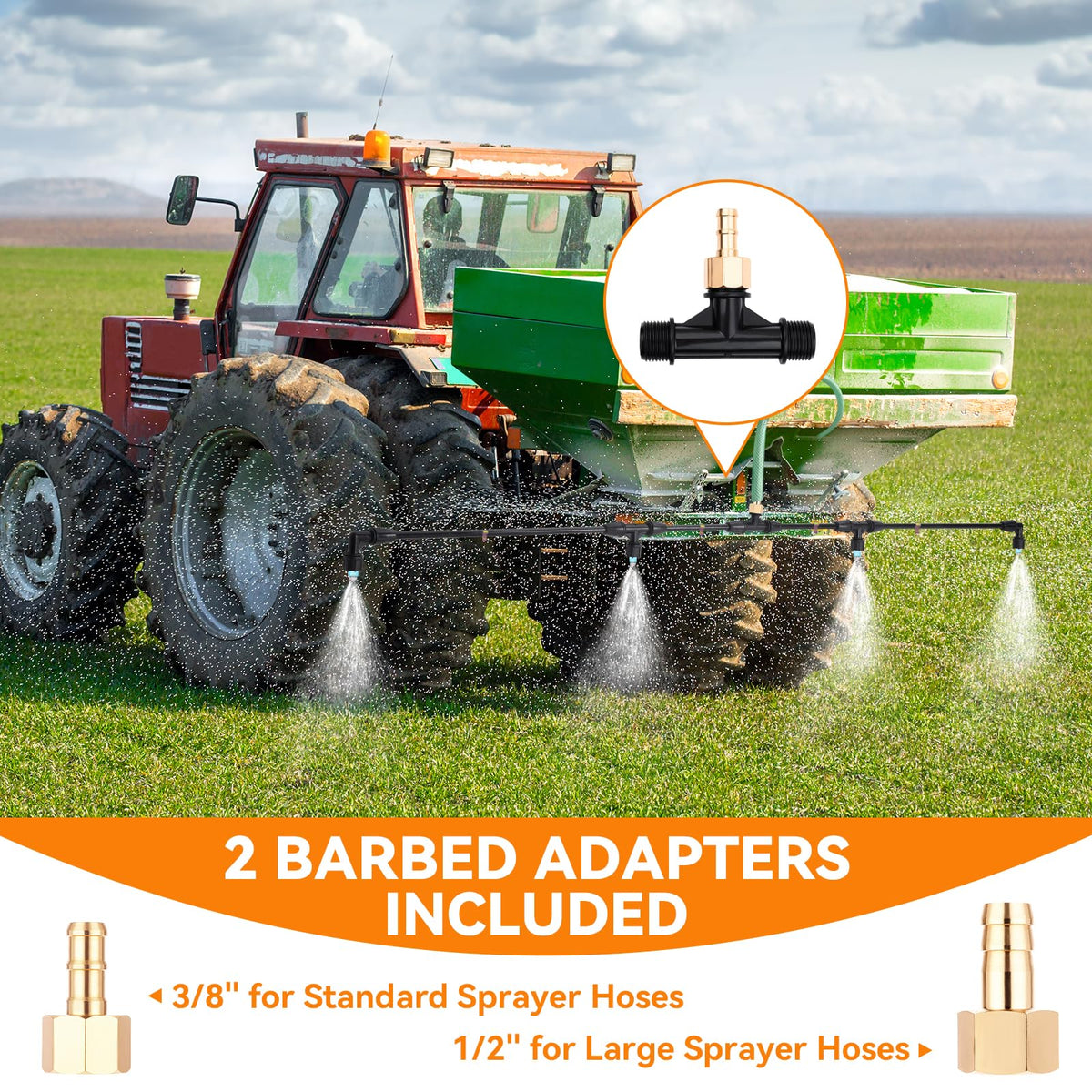 VANPET metal nozzle assembly ensures durable performance in harsh outdoor conditions.