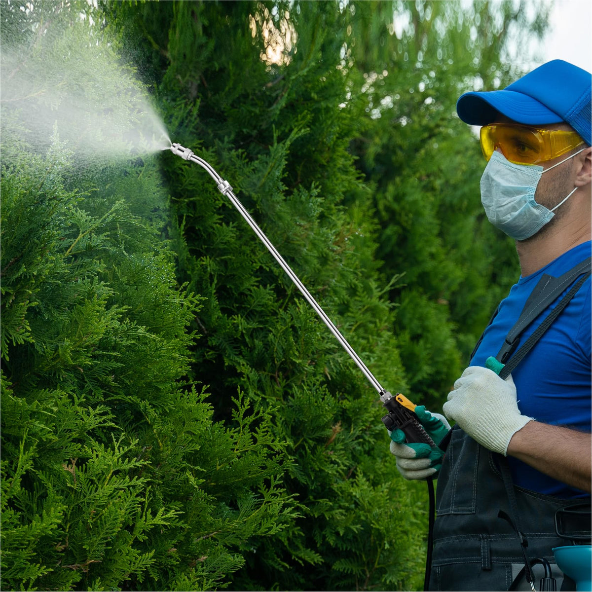 VANPET spray wand with brass barbs fits most 1/4 and 3/8 inch hoses for secure connections.