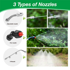 VANPET lockable handle helps maintain a steady spray and reduce hand effort.