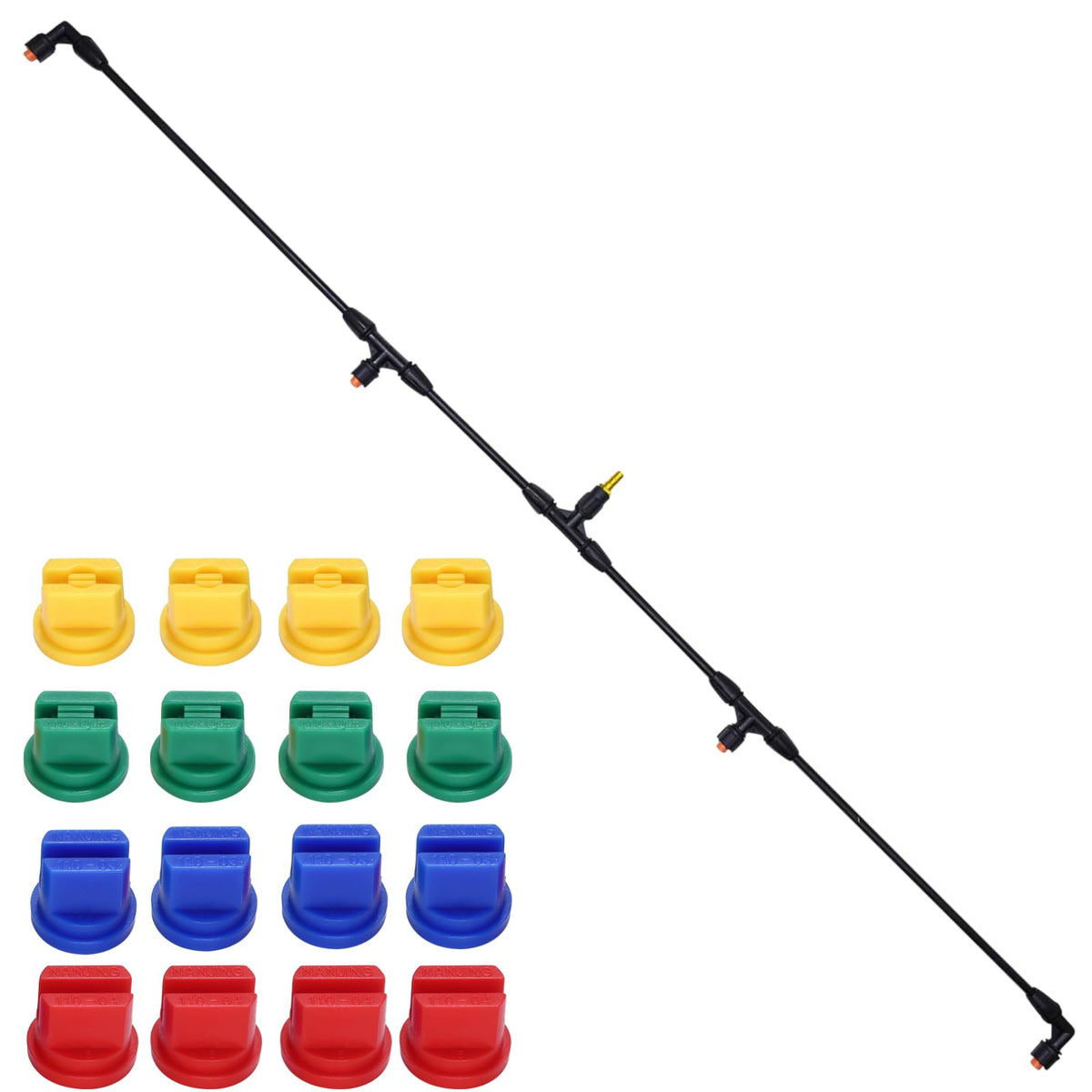 VANPET Sprayer Boom Wand fully extended for wide-field coverage.