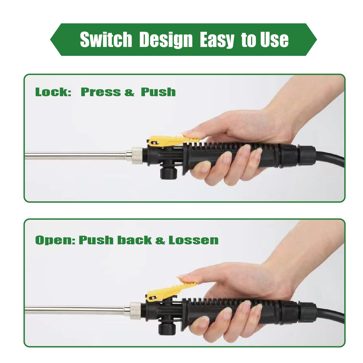 VANPET adjustable nozzle enables mist to straight spray on various surfaces
