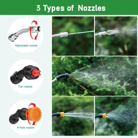 VANPET three-nozzle wand for versatile plant care