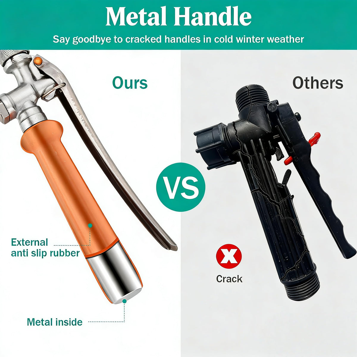 VANPET wand with upgraded welding technology to prevent leaks