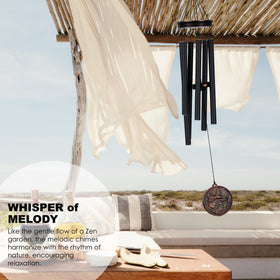 Vanquer memorial wind chimes suitable as sympathy or commemorative gifts