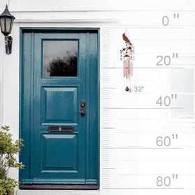 Vanquer bronze-tone wind chimes suit porches, decks, and balconies with modern flair.