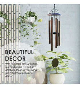 Vanquer wind chimes memorial gift option for sympathy and anniversaries