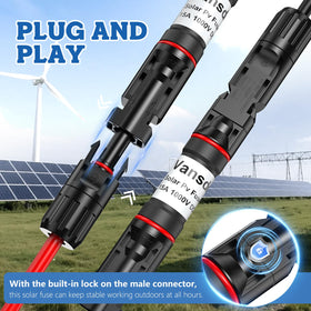 Vansdon locking mechanism fuse holder delivers stable, secure connections during outdoor deployment.