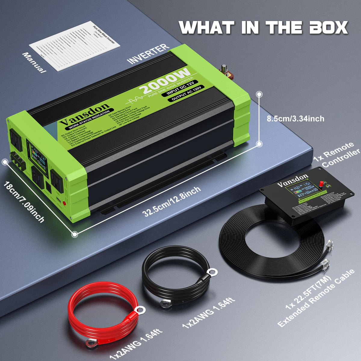 Vansdon off-grid kitchen setup demonstrates mobile power for cooking.