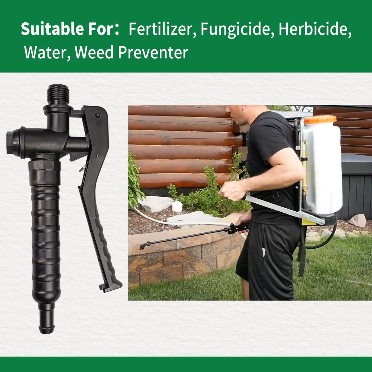 Vanshly ergonomic sprayer gun for comfortable, fatigue-free spraying sessions
