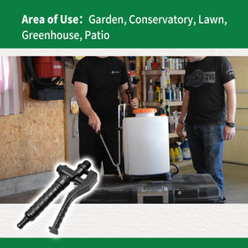 Vanshly durable sprayer handle material built for outdoor use