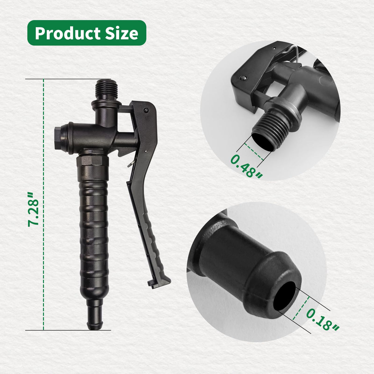 Vanshly garden-use sprayer handle enables precise control on lawns and patios
