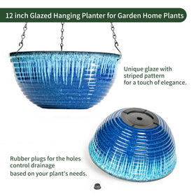 Vanslogreen planter shows drainage holes and plugs for plant care flexibility.