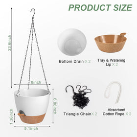 Vanslogreen planter showing drainage holes to prevent over-watering.