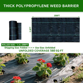 Permeable Vanver fabric allows water and nutrients to reach roots