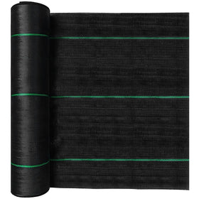 Vanver weed barrier fabric close-up weave for durable garden weed suppression