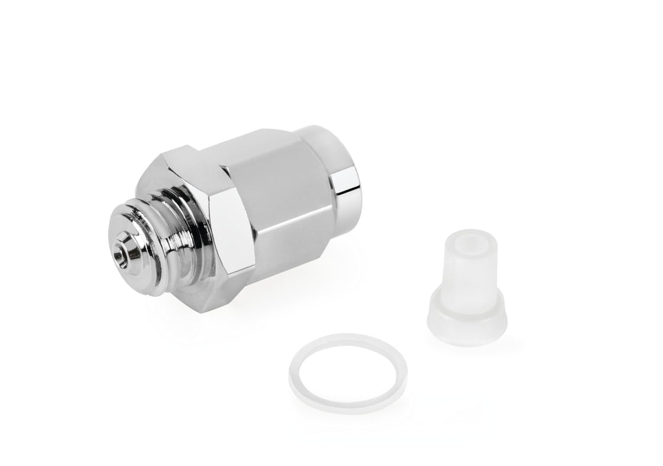 Vaper 19492 adjustable spray nozzle front view shows precise pin-to-mist control.