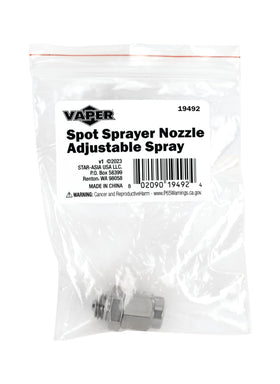 Vaper 19492 safety note: avoid materials harmful to plastics.