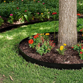 VAPOURSKY flexible edging follows contours without kinking or breaking.