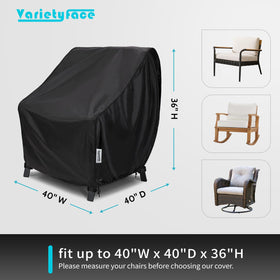 VARIETYFACE cover with adjustable hem cords for a custom, secure fit.
