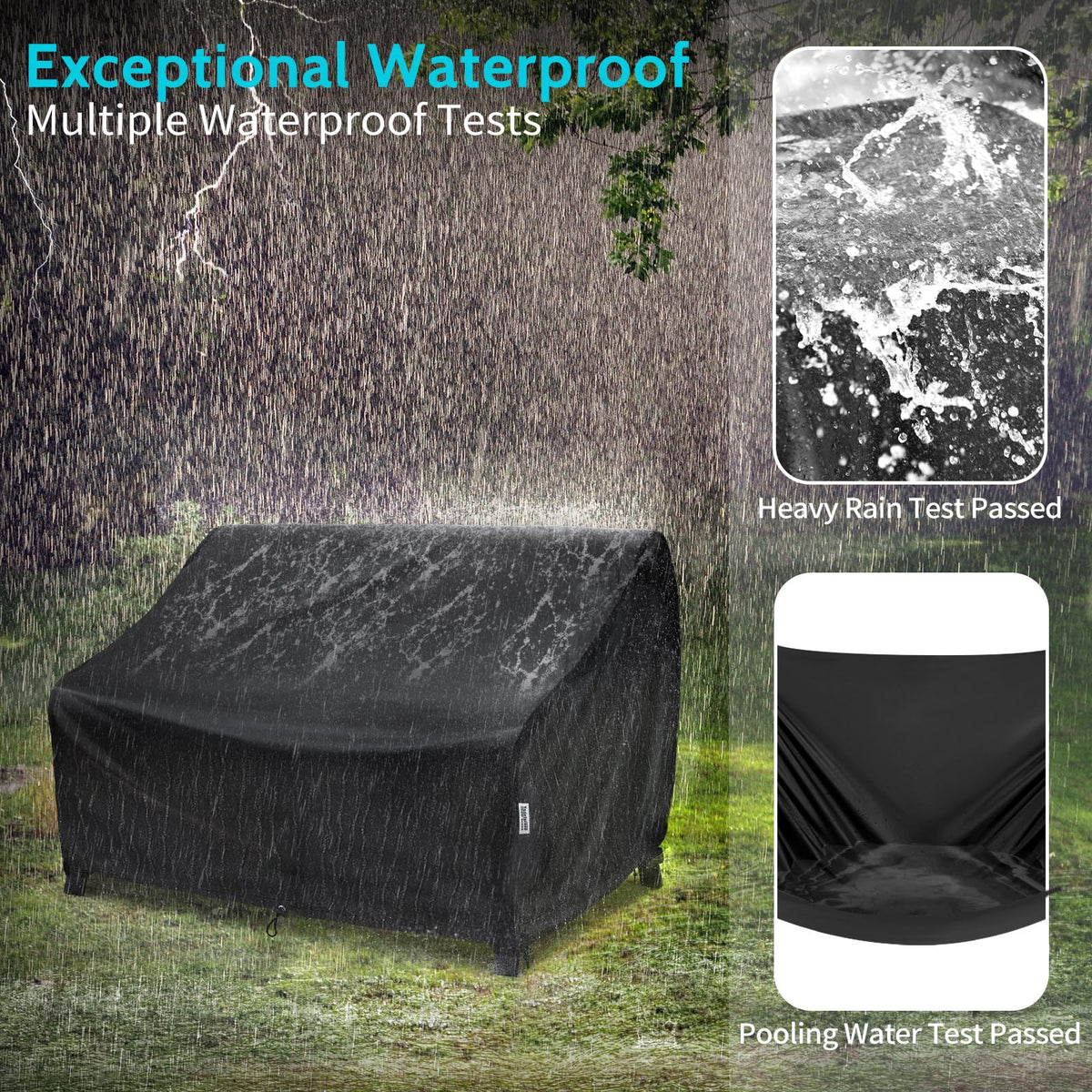 VARIETYFACE built-in vents promote airflow to reduce condensation