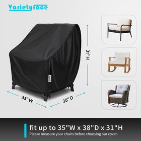 VARIETYFACE UV-protected cover shields outdoor furniture from sun fade