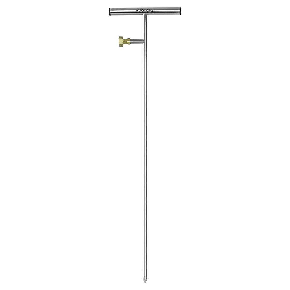 Varomorus Deep Root Irrigator with T-handle for precise root watering.