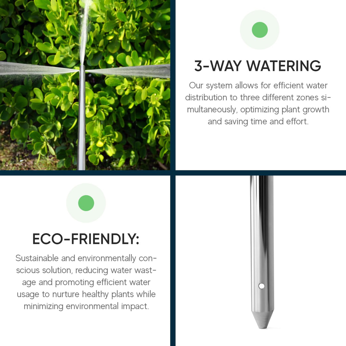 Varomorus stainless steel construction with welding quality and longevity.