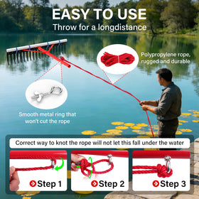 VASALAID stable pole with triangle joint reduces wobble during pulling