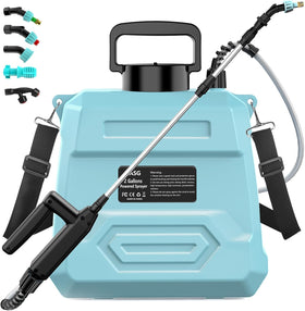 VASG battery sprayer 2 gallon with strap enables easy mobile garden tasks.