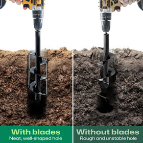 VASGOR 1.6x16 auger drilling bulbs and small plants precisely