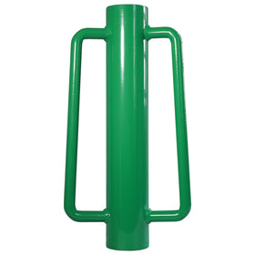 VASGOR fence post driver with dual side handles for secure grip.
