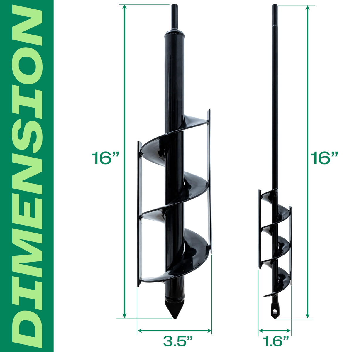 VASGOR heavy-duty steel construction for durable outdoor use