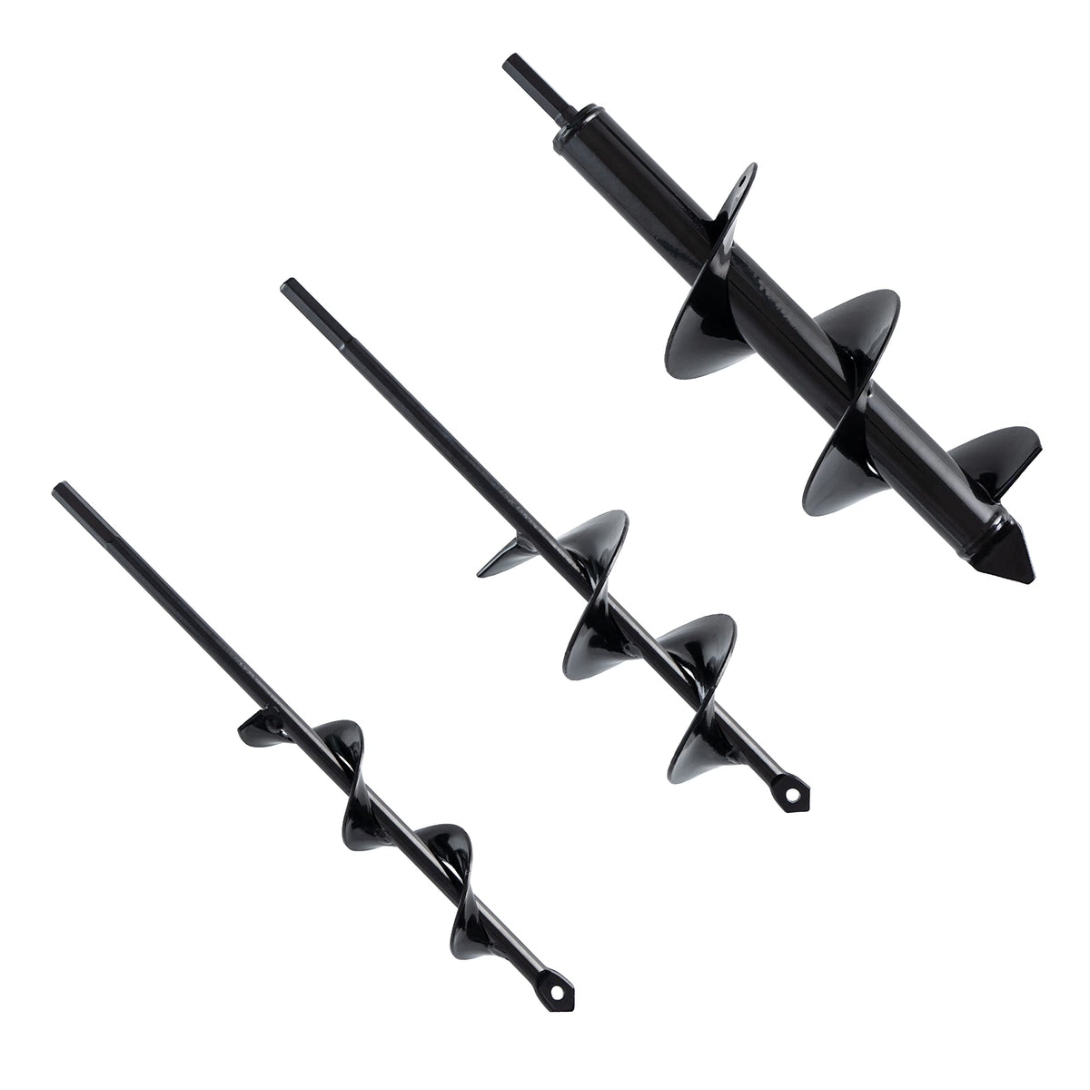 VASGOR Set 3 cordless auger digging: works with 18V drills.