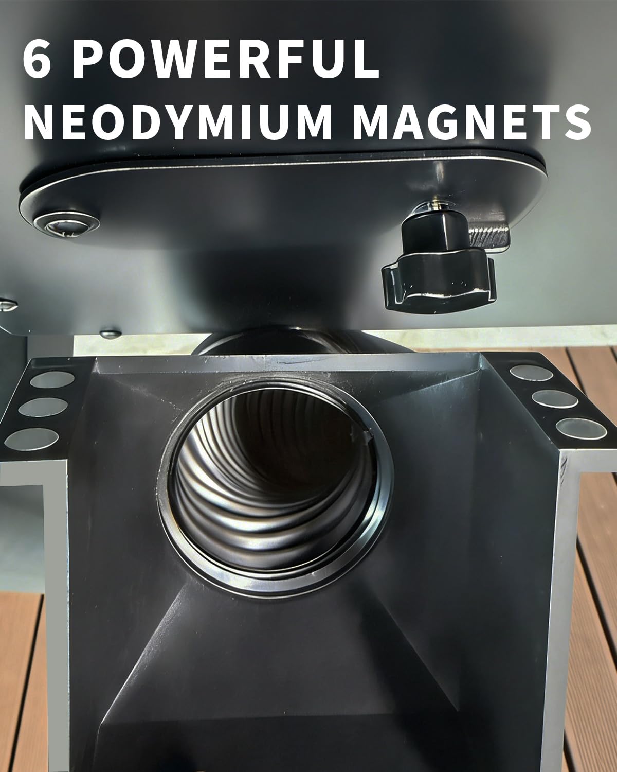 VattaFrast easy-install design with magnets for quick setup.