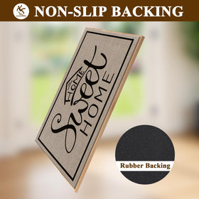 Vaukki door mat front door entryway keeps entry tidy and welcoming