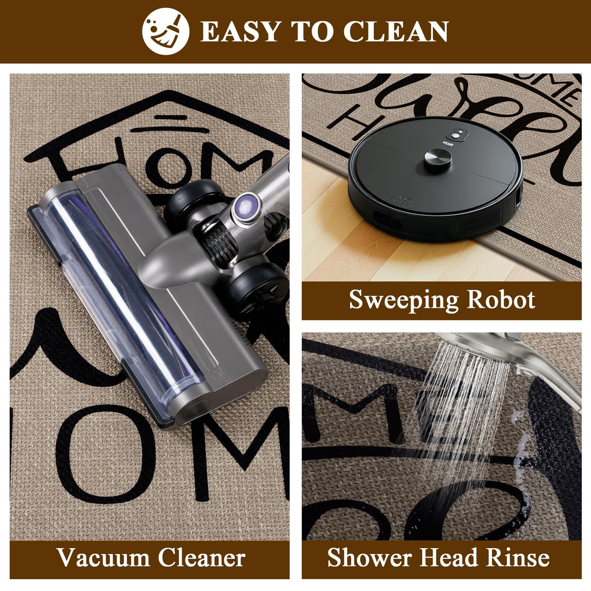 Vaukki door mat versatile use for kitchen and hallway