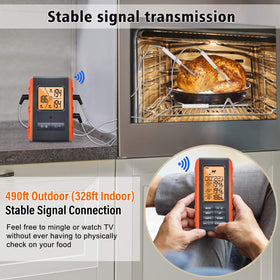 VAUNO step‑down tip enables precise temperature readings