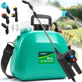 VAXMAY battery-powered sprayer 2-gallon for easy garden spraying and precise coverage.