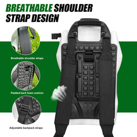 VAXMAY-ergonomic-backpack-design illustrates comfortable weight distribution during long spraying.