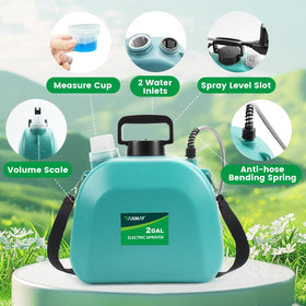 VAXMAY adjustable shoulder strap enables hands-free garden spraying