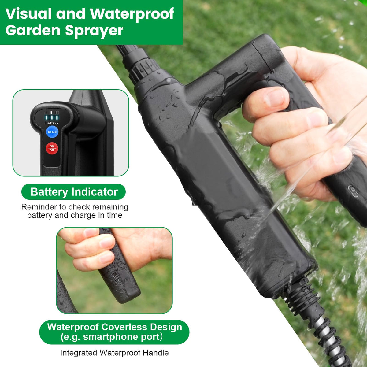 VAXMAY four adjustable nozzles for mist or direct spray