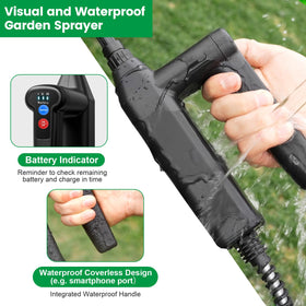 VAXMAY four adjustable nozzles for mist or direct spray