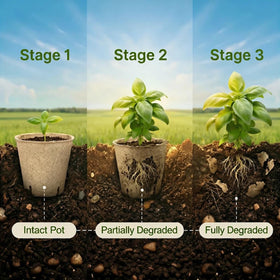 Vayantgo 5-inch seed starter pot for vegetables and flowers