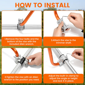 VBSYBO complete package includes strap, washers, clamp and tools.